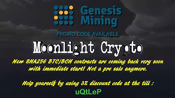 BTC&BCH SHA256 Genesis Mining contracts are here! Old tickets finally solved!