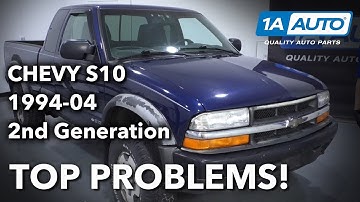 Top 5 Problems Chevy S-10 ZR2 Truck 2nd Generation 1994-04
