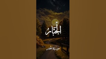 #سورة_الحشر #ايات_قرانيه_قصيره #قرآن_كريم #shayari #shotsyoutube #shots