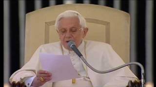 Benedict XVI explains Easter season