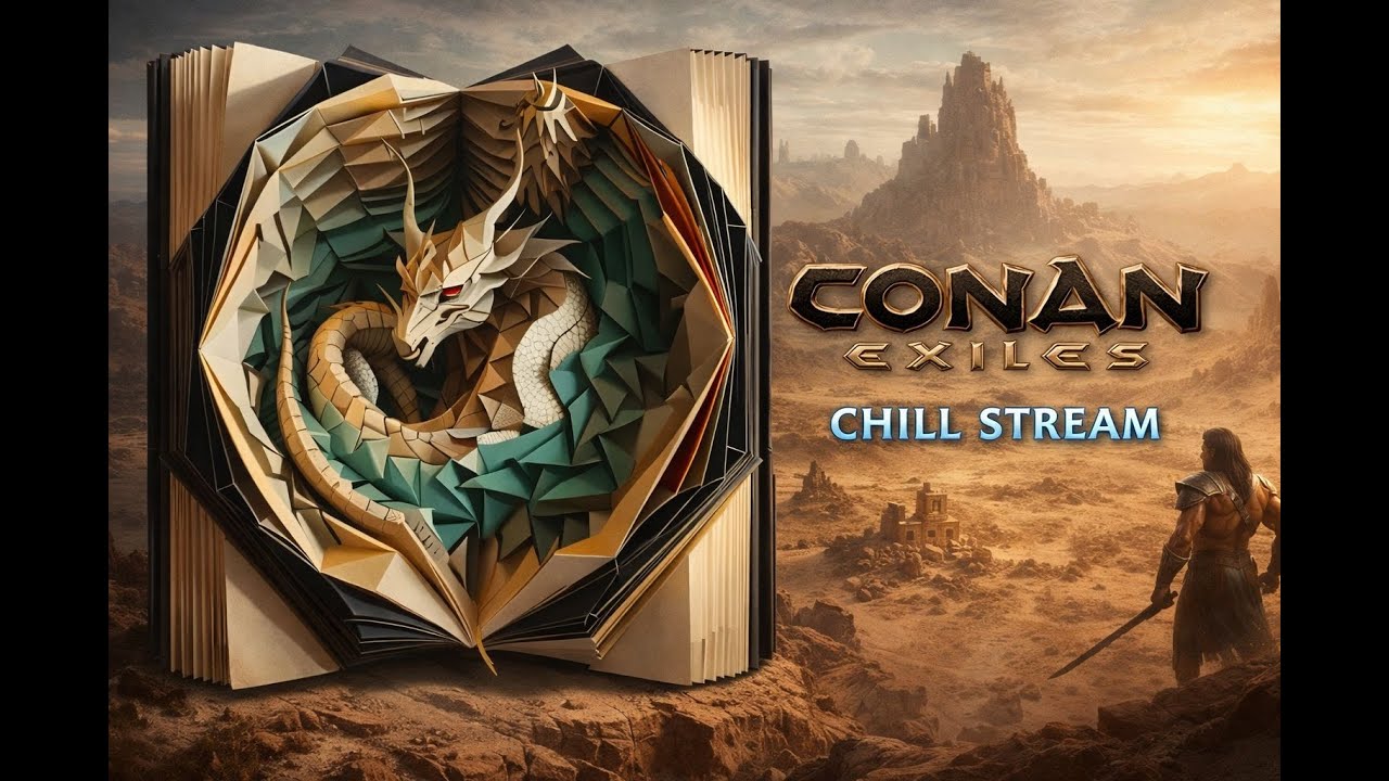 Conan Exiles Chill Stream | Survive, Build, Relax Retry Part.2