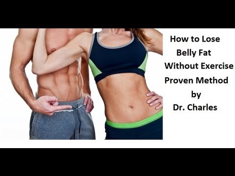 how to lose upper belly fat without exercise