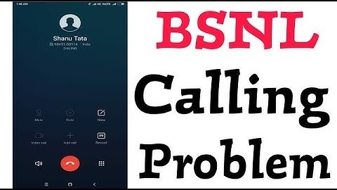 How To Fix Incoming and Outgoing Call Problem Solve In BSNL sim Card
