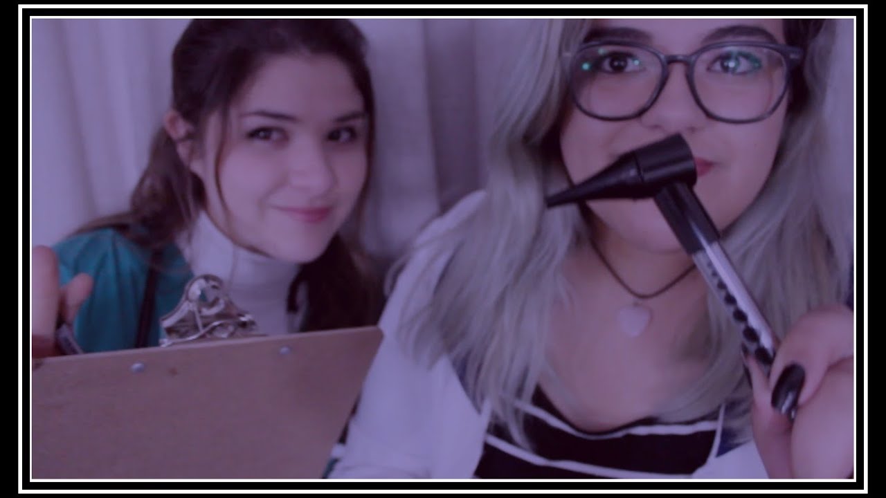 ASMR CHILE/ESPAÑOL - Limpieza de oidos + Chequeo medico 💊  con DayiASMRchilE 💜