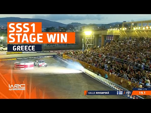 Rovanperä on SS1 | WRC EKO Acropolis Rally Greece 2023