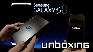 Unboxing the Samsung Galaxy S8