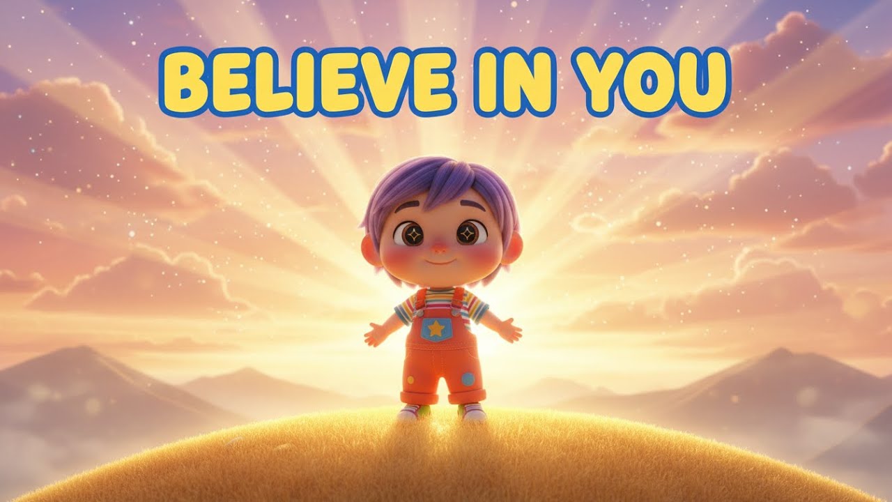 Inspirational Nursery Rhyme | Believe in Yourself & Dream Big