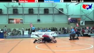 Tucker Ray vs. Jared Reece at 2013 ASICS University Nationals - FS