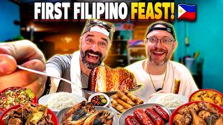 My American Friend's FIRST Filipino Karinderya!