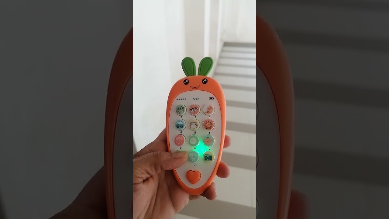 CUTE LEARNING PHONE TOY Digitallearning Satisfying Soundeffects Saybabye Amazing Smartphone