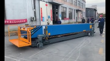 Wisedock Motorized Movement Telescopic Belt Conveyor
