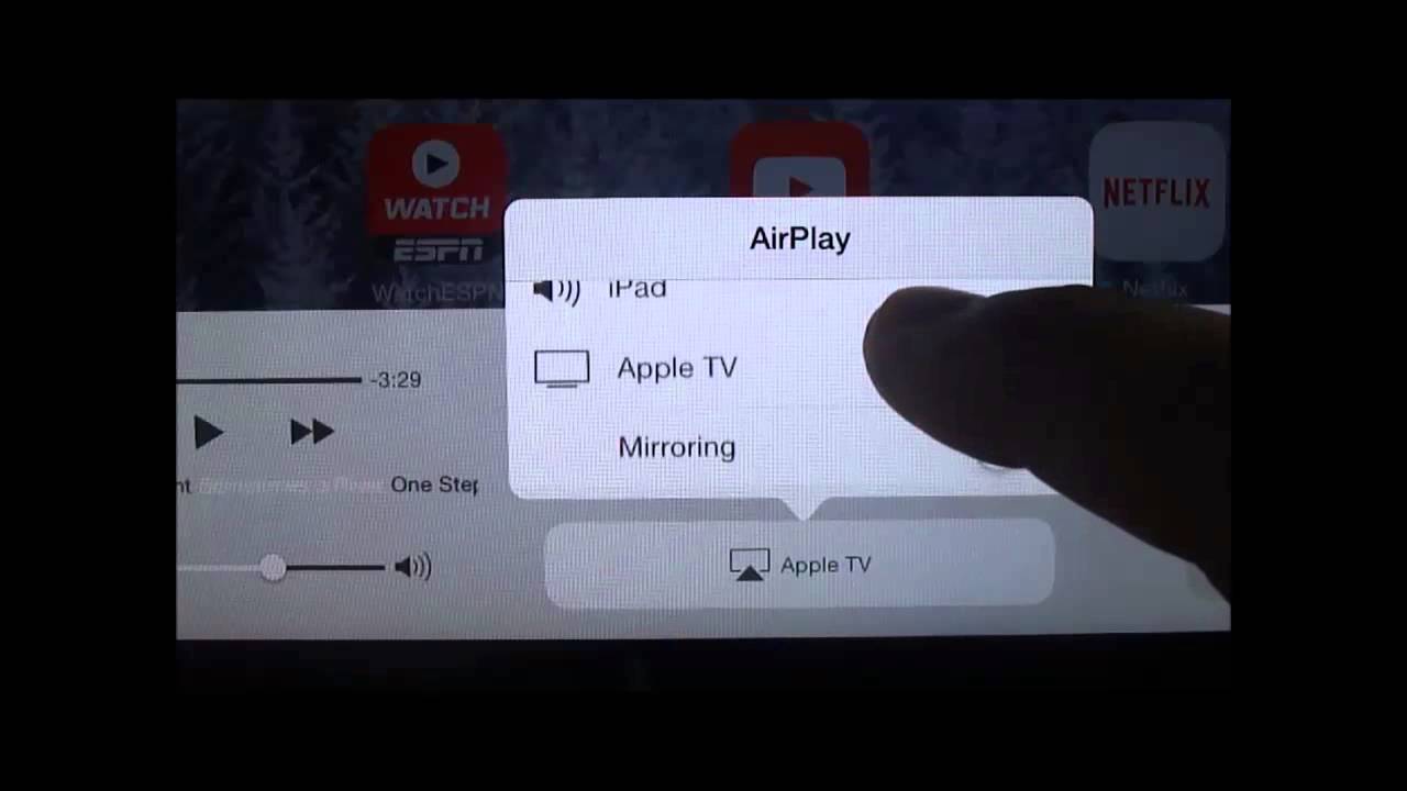 How To Airplay Ipad With Apple Tv With Ios 8 Youtube How To Airplay Ipad With Apple Tv With Ios 8 Youtube