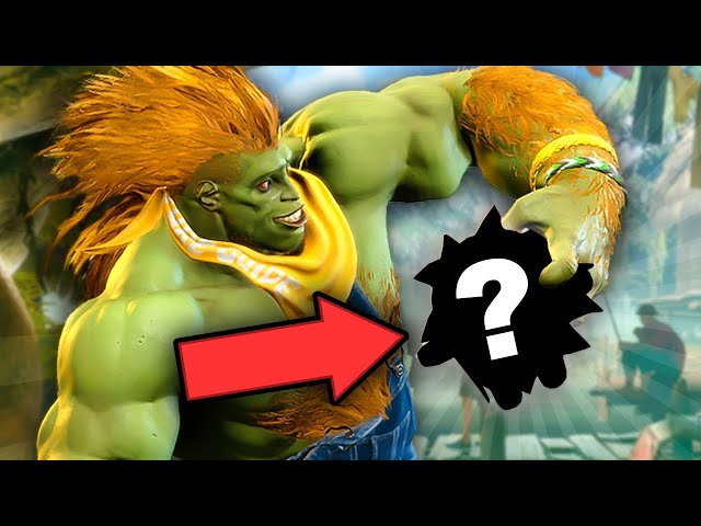 Street Fighter 6 - Blanka Moves, doll