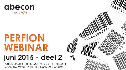 Perfion Webinar - deel II, juni 2015