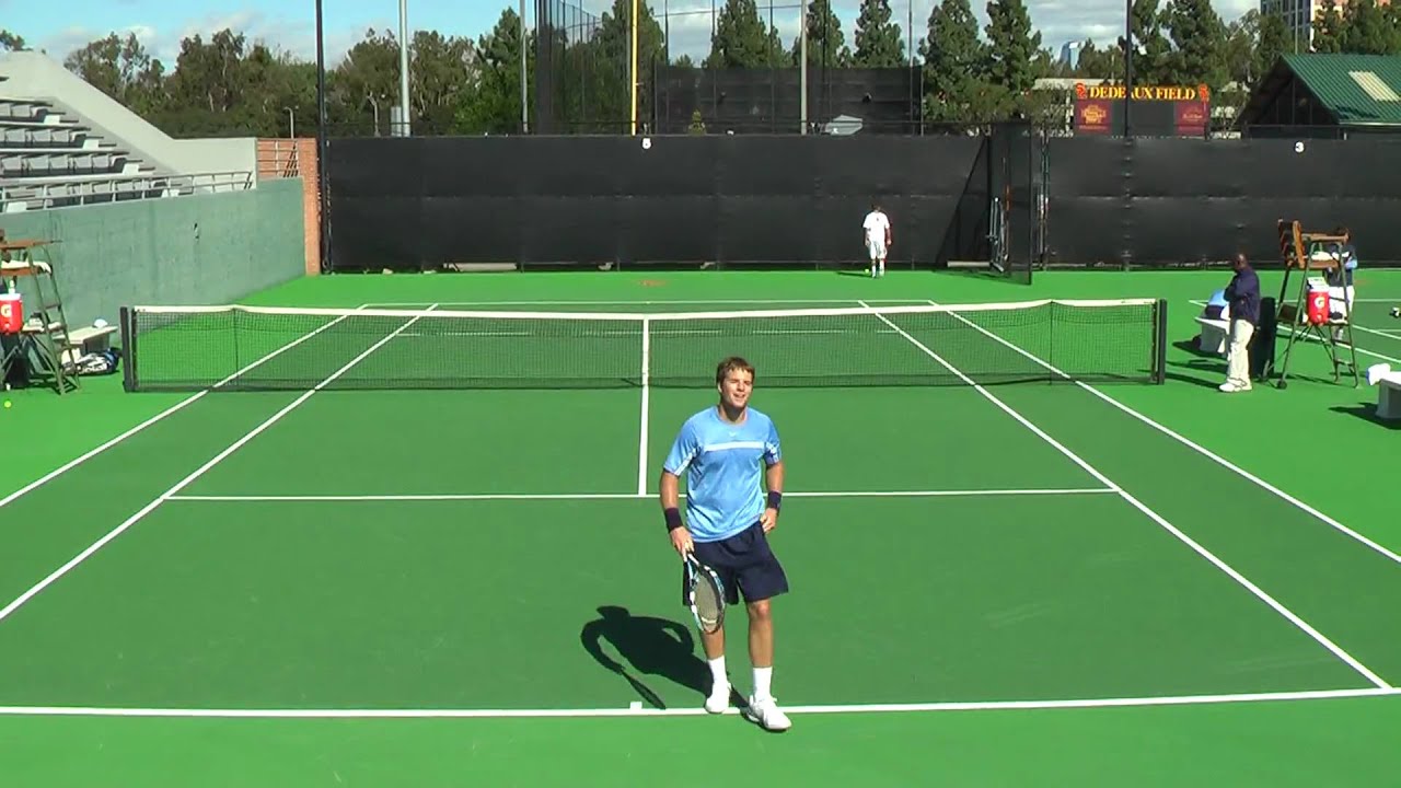 02 07 2010  USC Vs USD mens tennis singles 15 of 18