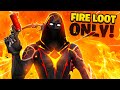 The Fire Loot Only Challenge! (Flare Gun is Back!)