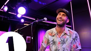 Maroon 5 cover Pharrell's Happy in the Live Lounge chords