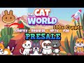 🐱The Cat World Token PRESALE 100x Crypto🐱 P2E NFT Metaverse, Cat Lovers, Top Shiba Inu Meme Altcoin💎