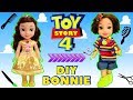 MAKING BONNIE from TOY STORY 4 (DIY Bonnie Doll)