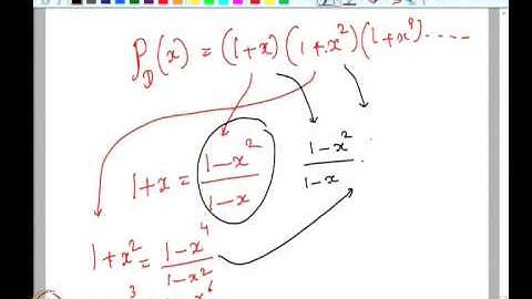 Mod-05 Lec-34 Partition Number - Part (2)
