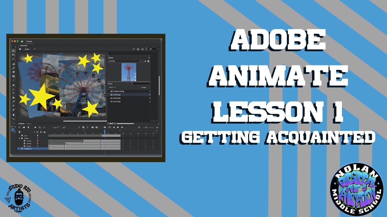 Adobe Animate Classroom in a Book Lesson 1 - YouTube