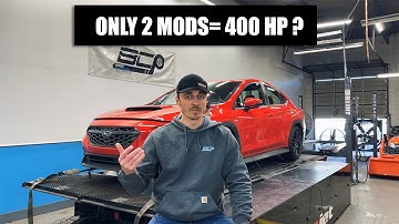 2022 WRX- Stage 1 No Nonsense Tuning Results- Impressive Gains, Minimal Mods!