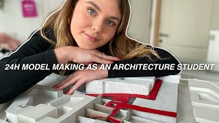 24H Model Making As An Architecture Student: test models and concept ideas