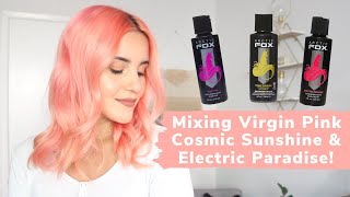 Dyeing my hair peach? coral? salmon?