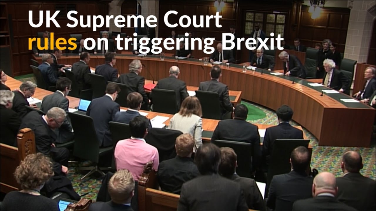 Uk Supreme Court Just Derailed Theresa Mays Brexit Youtube