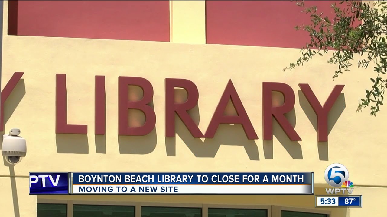 boynton-beach-library-to-close-during-move-to-temporary-location-youtube