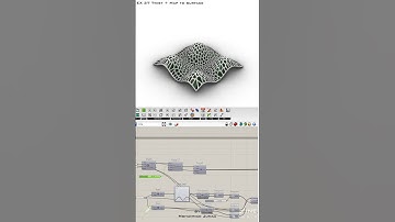 Grasshopper - EX 37 - Twist + Map to surface