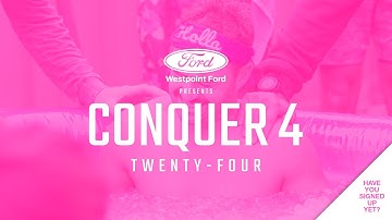 CONQUER 4 TWENTY-FOUR 2023 - Have you signed up?! | HOLLA AT ME FOUNDATION