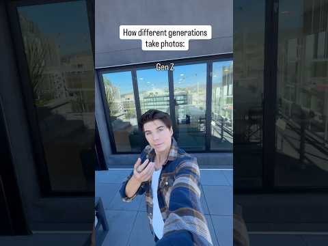 How different generations take photos 😂 #funny #relatable #javiluna