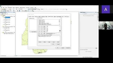 Attribute and Spatial Join and multiple query using query builder  In ArcGIS