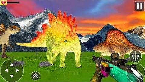 Jurassic Dinosaur Hunter - Survival Dino Game 2021 - Android Gameplay.