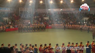 картинка: Сар шинийн баярт зориулсан хүчит бөхийн барилдаан