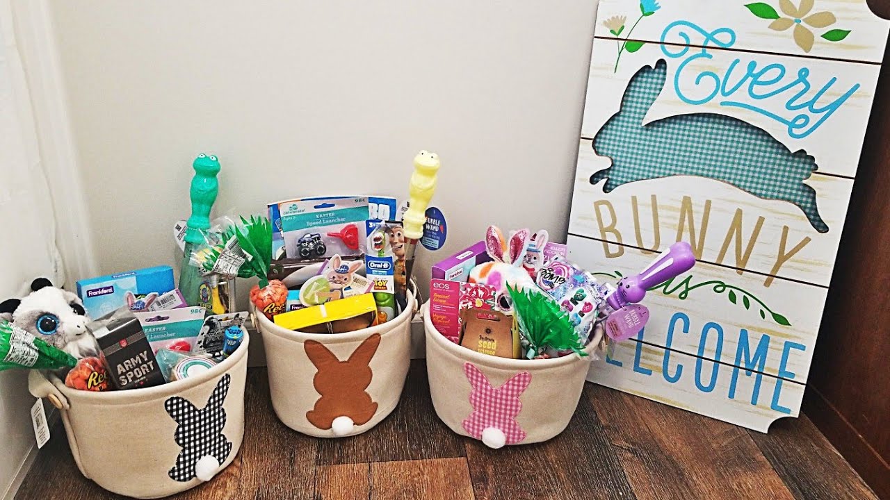 What's in my kids Easter baskets?? 2019 YouTube