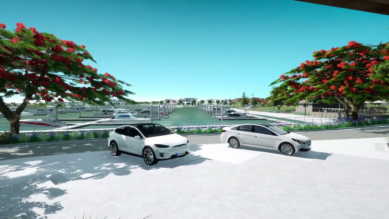 Pelican Waters Marina Village 2019 - Under Construction