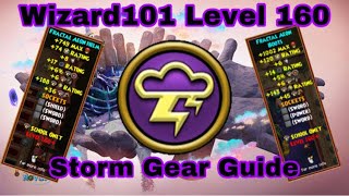Wizard101: Level 160 Storm Gear Guide (PvE)