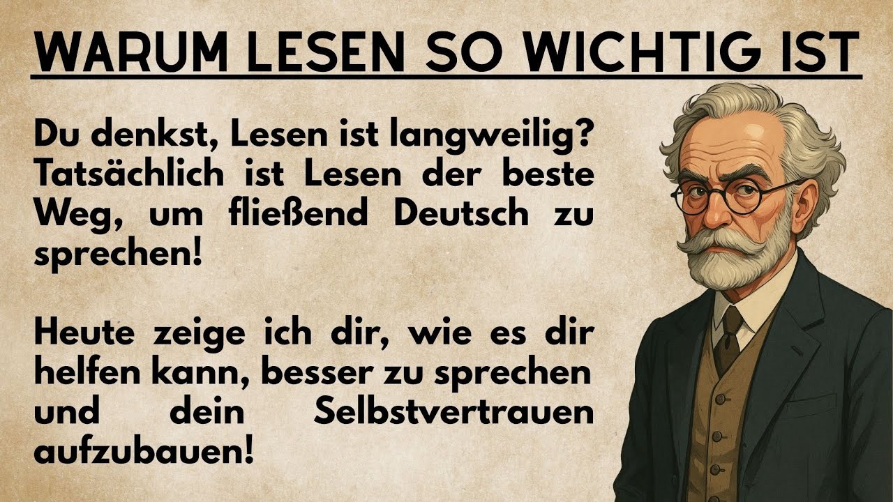 Deutsch lernen mit Geschichten (A1-A2) | Deutsch Lesen | Learn German ...