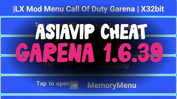 FREE CODM:GARENA | MOD MENU 1.6.39.VIP CHEAT(OUTDATED)