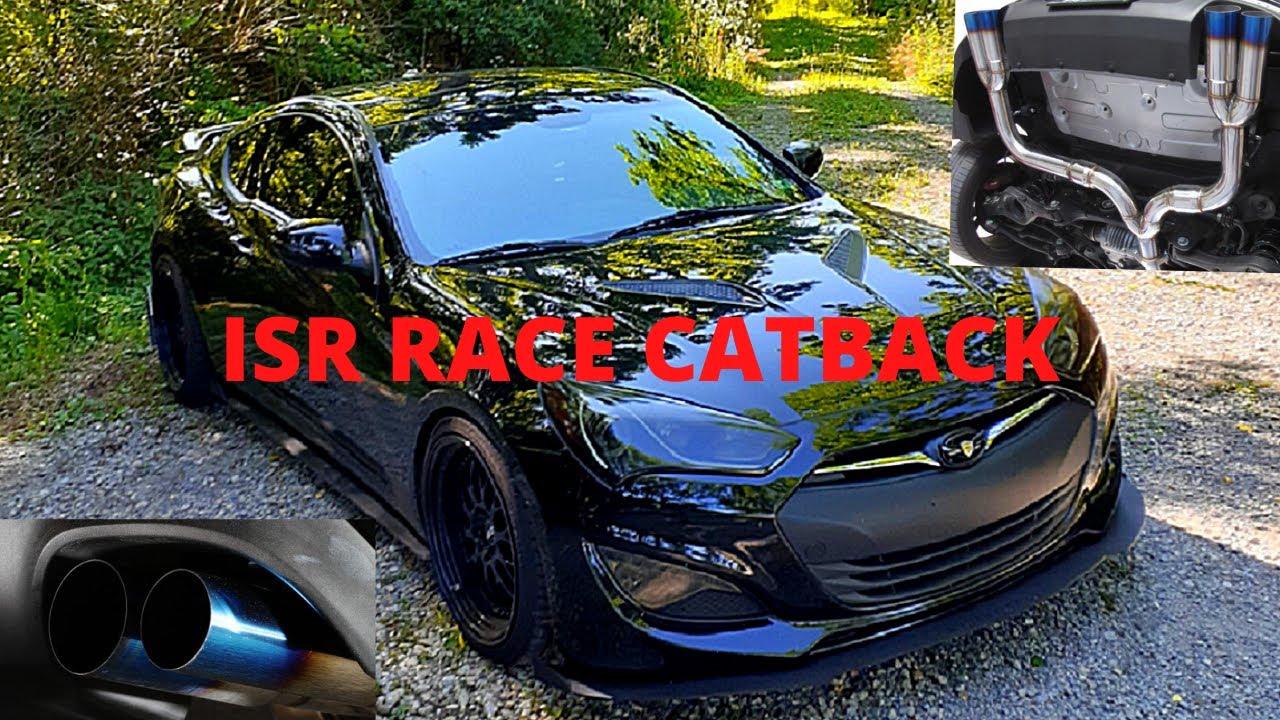 Hyundai Genesis Coupe 3.8 ISR Race Catback - YouTube