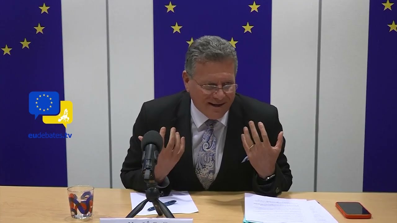 We Should Be Able to Solve It! EU’s Maroš Šefčovič on Transatlantic Trade Tensions