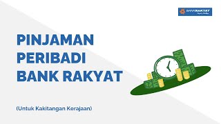 Cara Mohon Pinjaman Peribadi Bank Rakyat Cepat Diluluskan