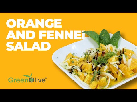 Fennel and Orange Salad | Simple Recipe | Summer Dish