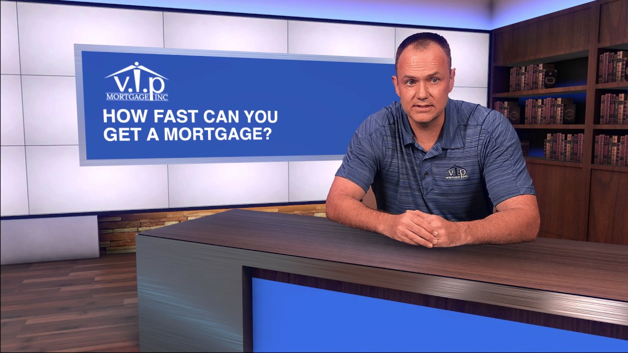 How Fast can you Close on a Home Mortgage YouTube