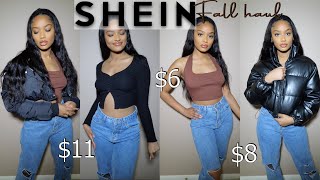 HUGE SHEIN TRY-ON HAUL | TRENDY \& AFFORDABLE FALL PIECES *DISCOUNT CODE*