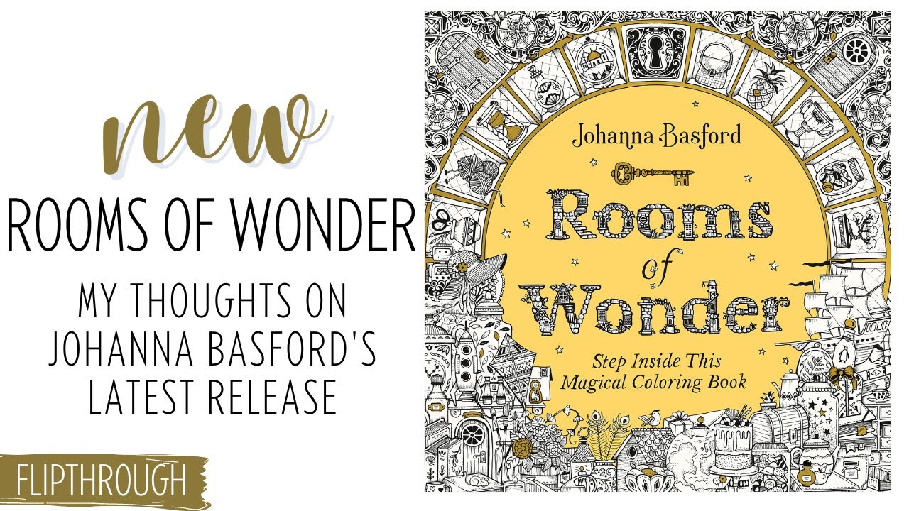 rooms of wonder coloring book review