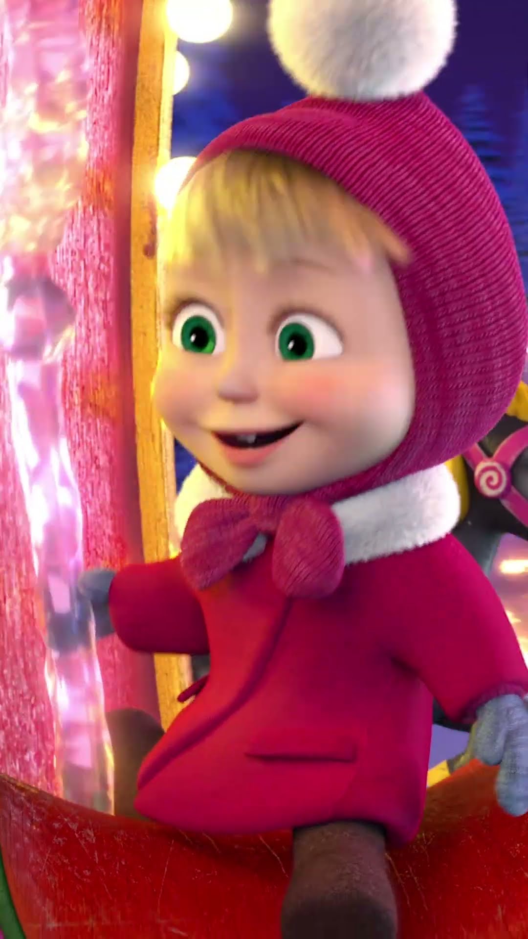 مرحباً بكم في مدينة الملاهي! ?? mashabeararabic #shorts #arabic #mashaandthebear# #ماشاوالدب #مضحك