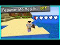 Beating Minecraft but can't Regenerate Health with Food (Hindi) "Regenerate Health OFF Challenge"